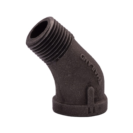 3/4 BLACK 45 STREET ELBOW